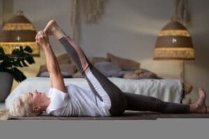 asana supta padangusthasana blog yoga ou ioga