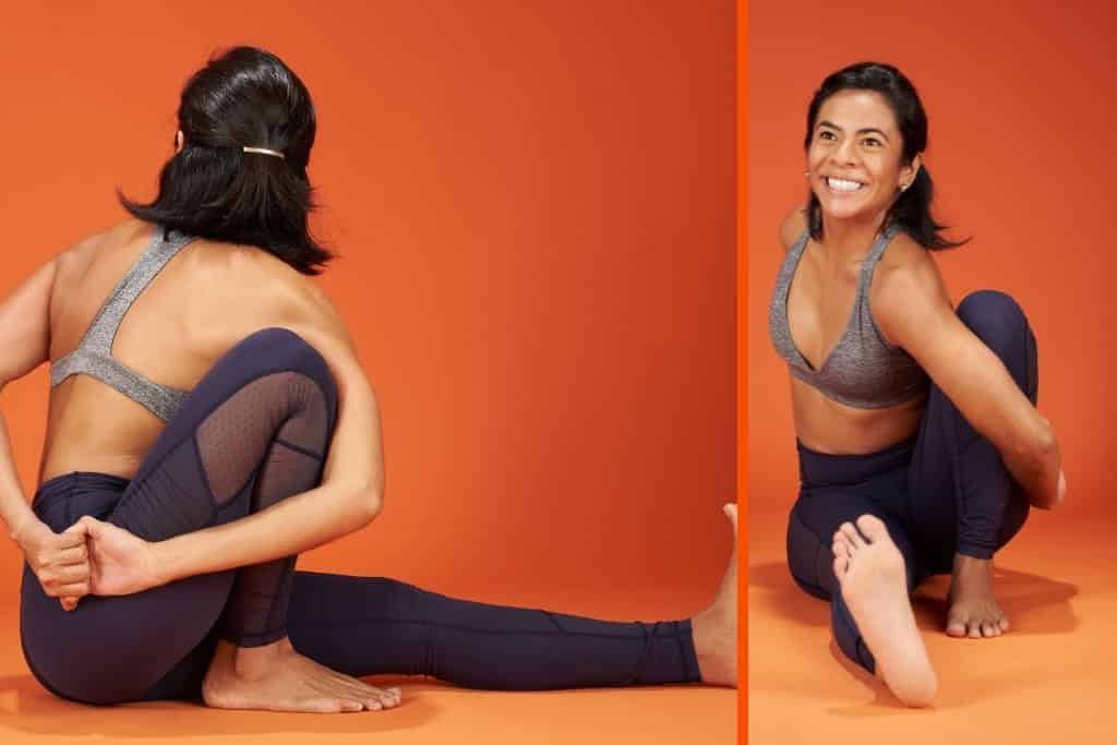 Marichyasana A, B, C, D: a postura do sábio Marichi Marichyasana C postura marichi III