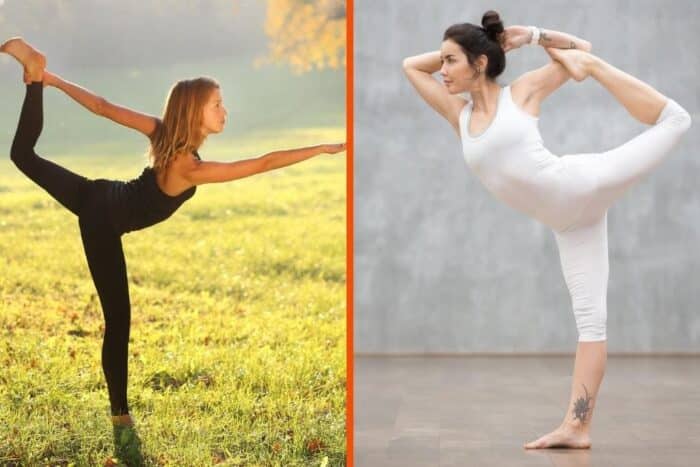 Natarajasana: a postura do dançarino Natarajasana postura de shiva