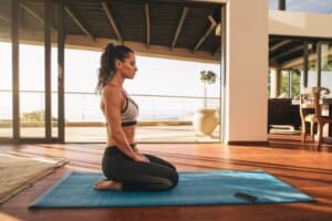 vajrasana postura do diamante