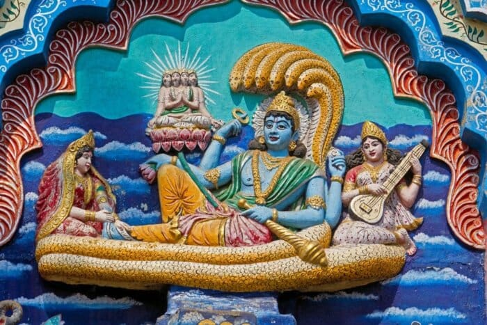 quem é deus Vishnu hindu