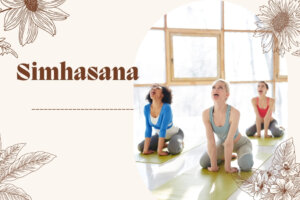 Simhasana postura do leão