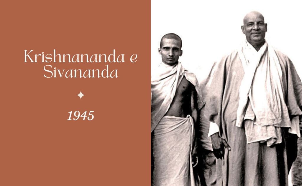 Swami Sivananda e Krishnananda