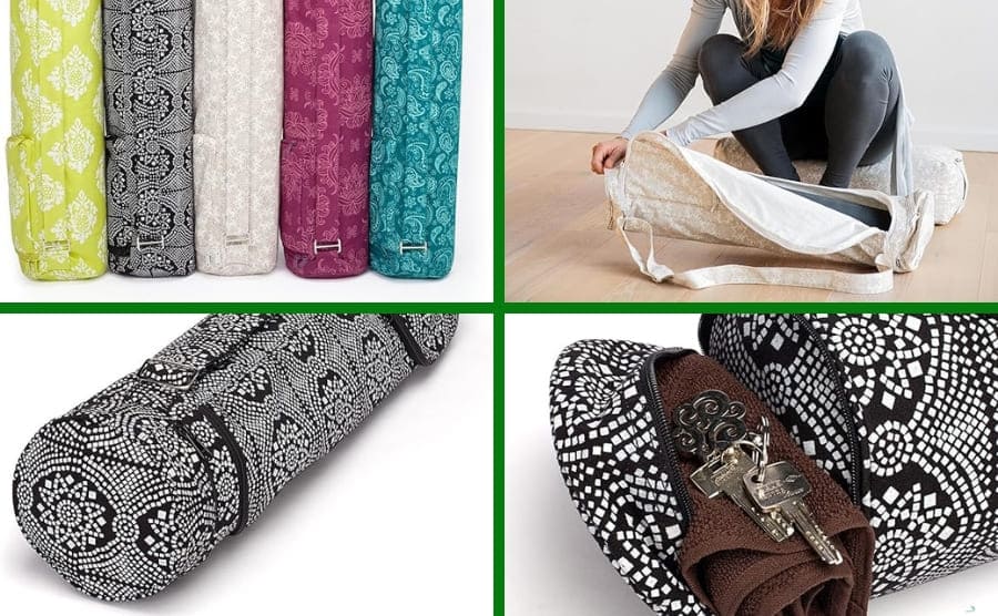 yoga acessórios bolsa tapete