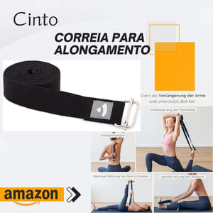 acessórios para yoga cinto correia alongamento