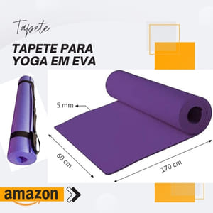 acessórios para yoga tapete EVA amazon