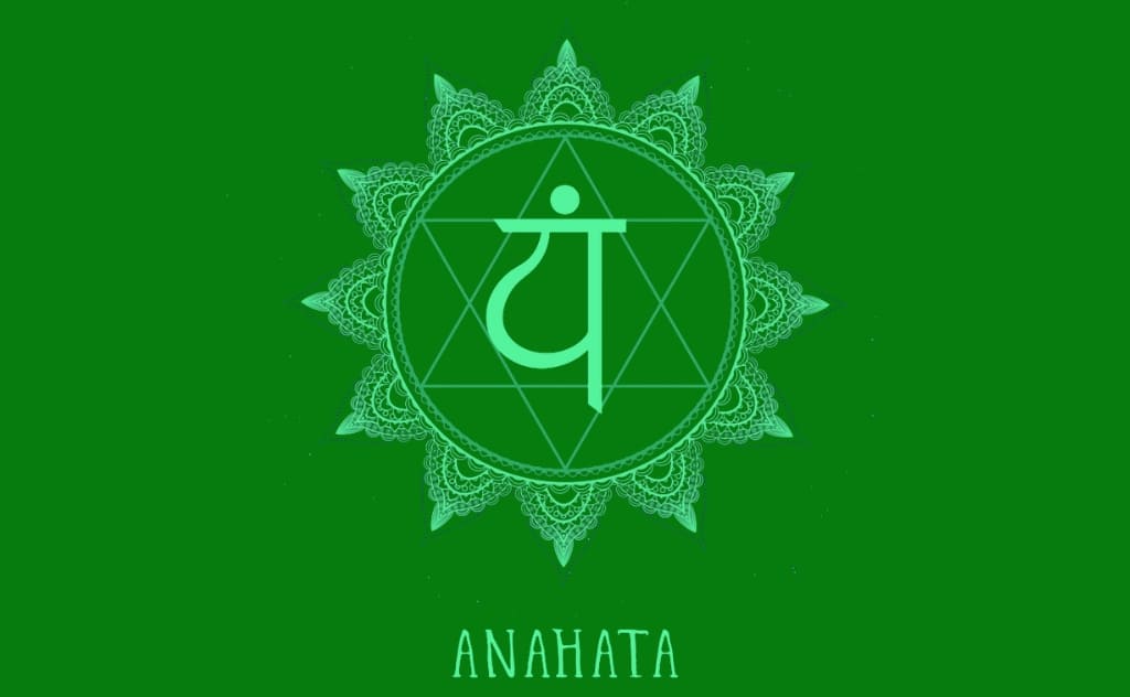 Meditação no chakra anahata ioga ou yoga quarto chakra do coração cardíaco