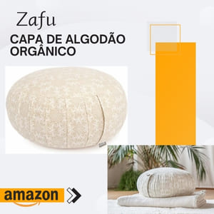 acessório para yoga almofada zafu amazona