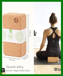 Acessórios para yoga: escolha o melhor para o seu momento bloco para yoga cortica Blog Yoga ou Ioga