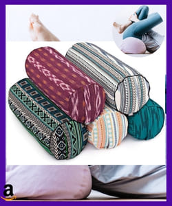 Acessórios para yoga: escolha o melhor para o seu momento bolster yoga fibra paina capa algodao Blog Yoga ou Ioga