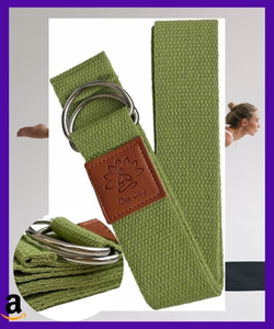 Acessórios para yoga: escolha o melhor para o seu momento cinto de yoga fita alongamento Blog Yoga ou Ioga