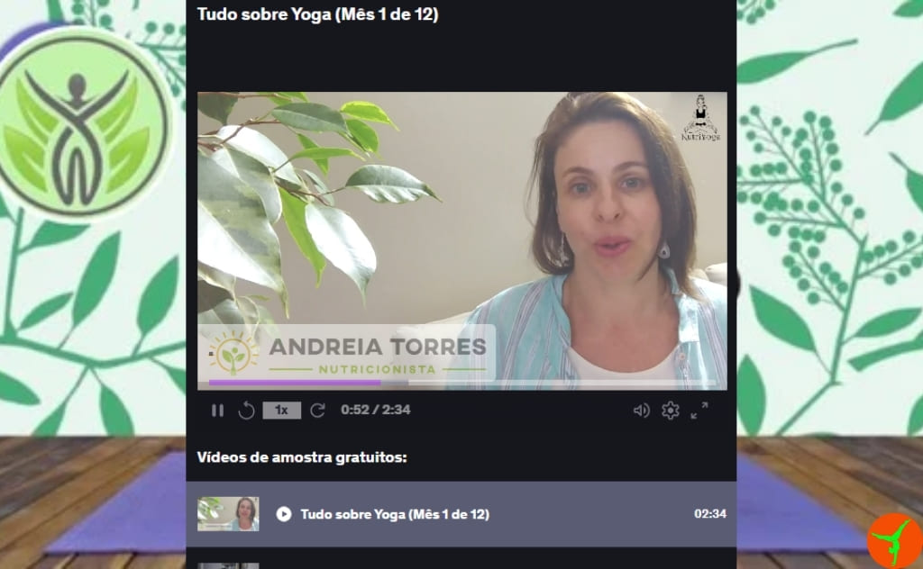 curso formação em yoga udemy instrutora andreia torres